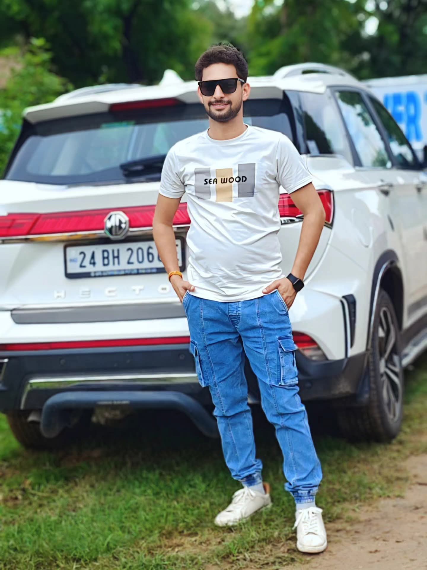 Road trip in MG Hector